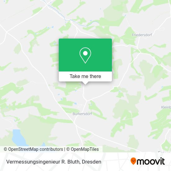 Карта Vermessungsingenieur R. Bluth