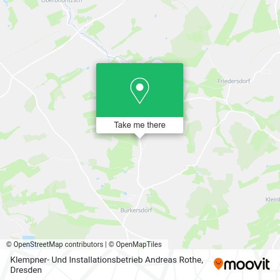 Карта Klempner- Und Installationsbetrieb Andreas Rothe