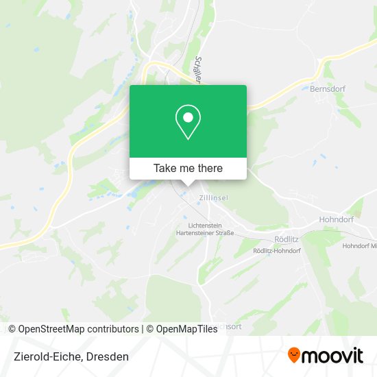 Карта Zierold-Eiche