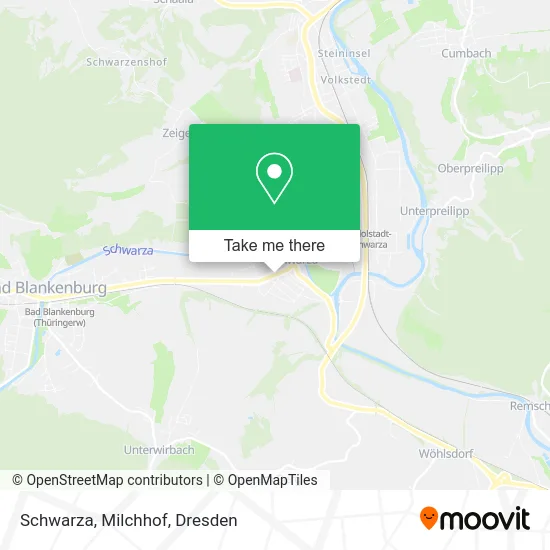 Карта Schwarza, Milchhof