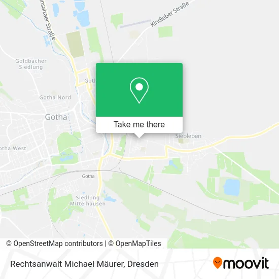 Карта Rechtsanwalt Michael Mäurer