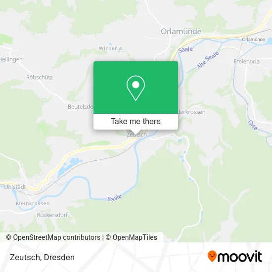 Карта Zeutsch