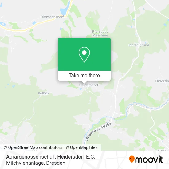 Agrargenossenschaft Heidersdorf E.G. Milchviehanlage map