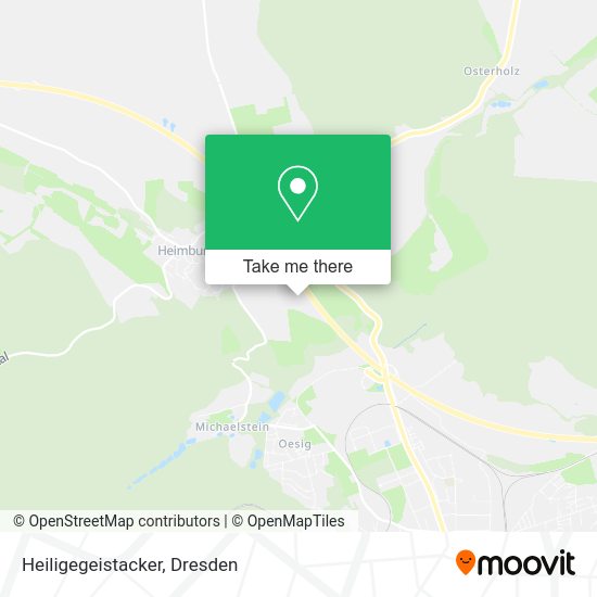 Карта Heiligegeistacker