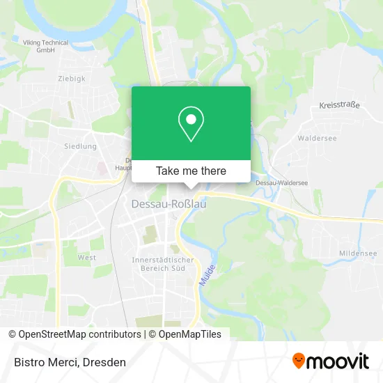 Карта Bistro Merci