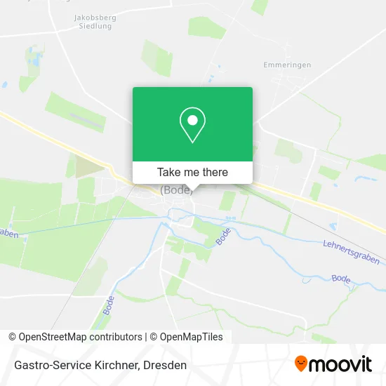 Карта Gastro-Service Kirchner