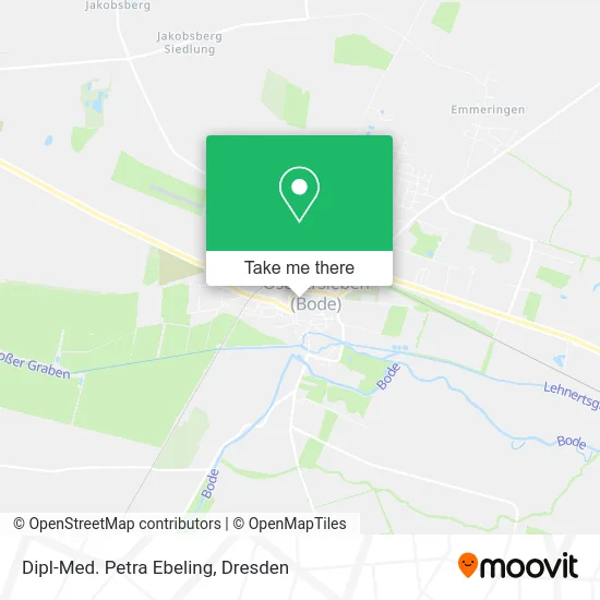 Карта Dipl-Med. Petra Ebeling