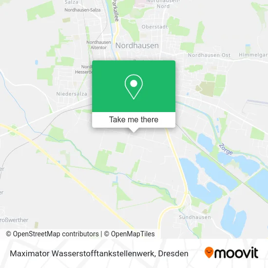 Карта Maximator Wasserstofftankstellenwerk