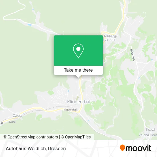 Карта Autohaus Weidlich