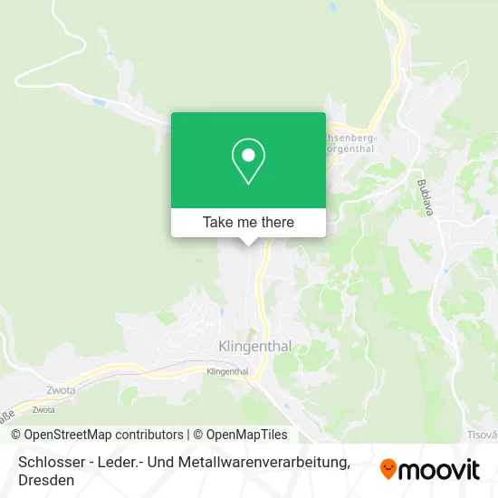 Карта Schlosser - Leder.- Und Metallwarenverarbeitung