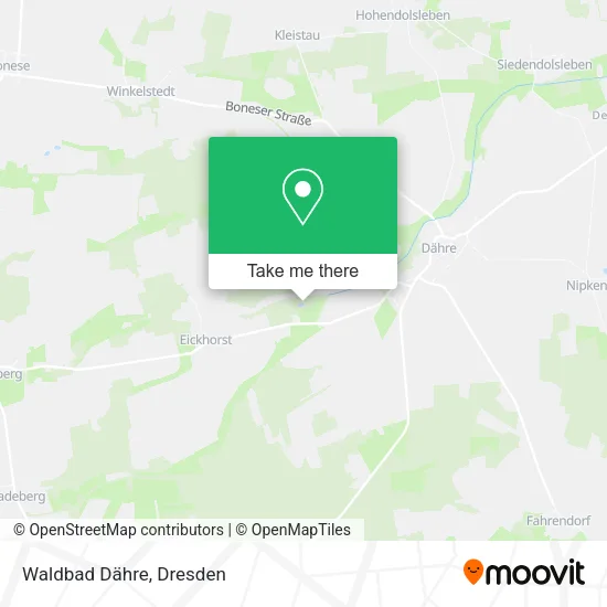 Карта Waldbad Dähre