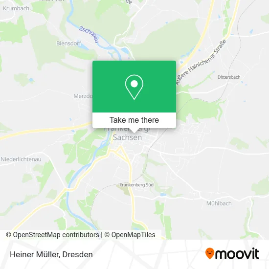 Карта Heiner Müller