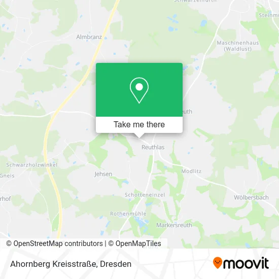 Ahornberg Kreisstraße map