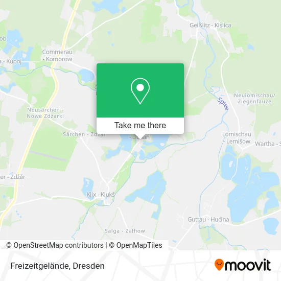 Карта Freizeitgelände
