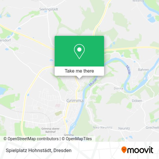 Карта Spielplatz Hohnstädt