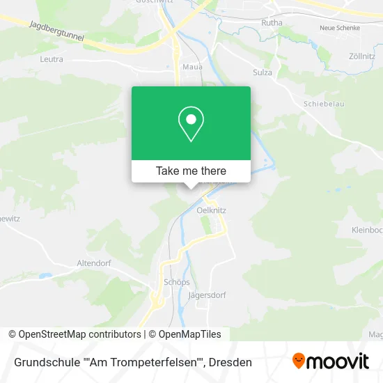 Карта Grundschule ""Am Trompeterfelsen""