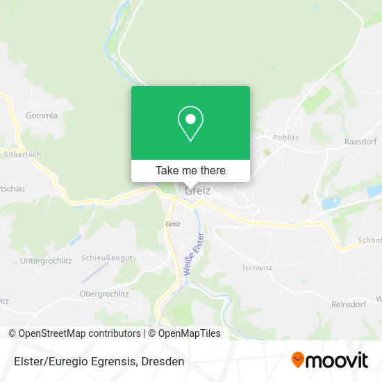 Карта Elster/Euregio Egrensis