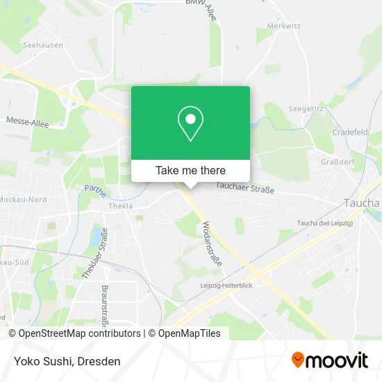 Yoko Sushi map