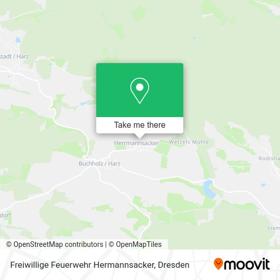 Карта Freiwillige Feuerwehr Hermannsacker