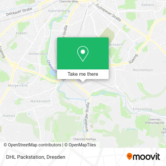 Карта DHL Packstation