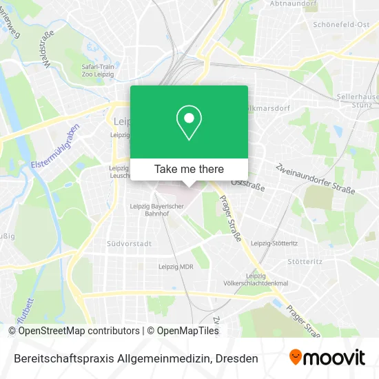 Карта Bereitschaftspraxis Allgemeinmedizin