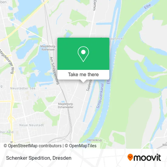 Карта Schenker Spedition
