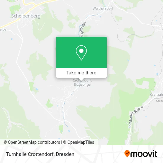 Карта Turnhalle Crottendorf