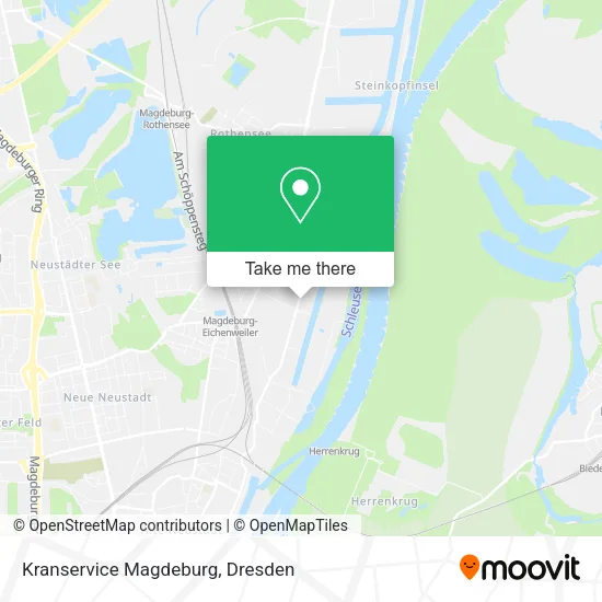 Карта Kranservice Magdeburg