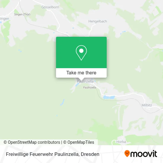 Карта Freiwillige Feuerwehr Paulinzella