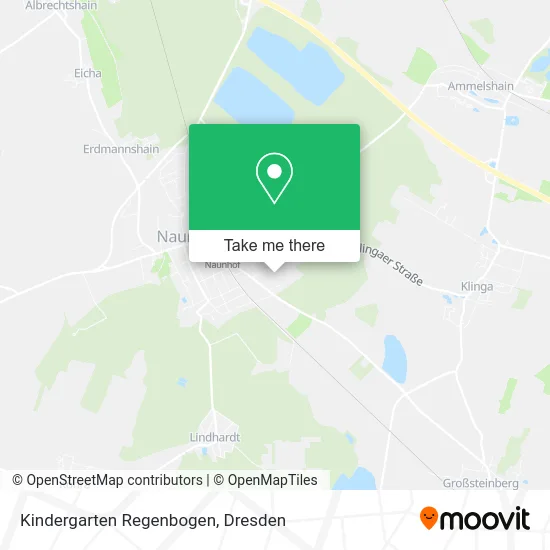 Карта Kindergarten Regenbogen