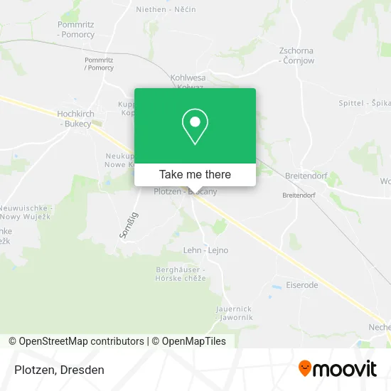 Карта Plotzen