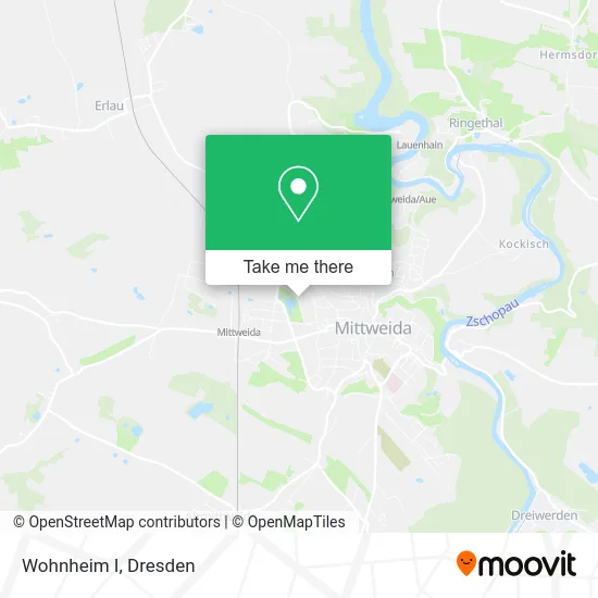 Карта Wohnheim I