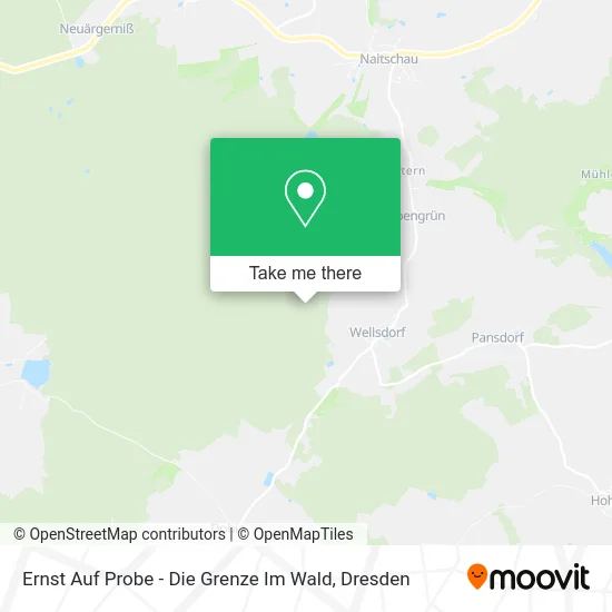 Карта Ernst Auf Probe - Die Grenze Im Wald