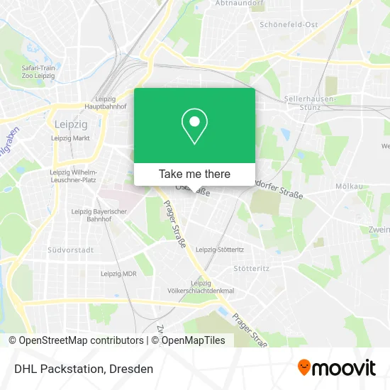 Карта DHL Packstation