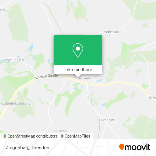 Карта Ziegenbalg