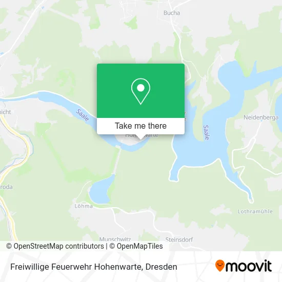 Карта Freiwillige Feuerwehr Hohenwarte