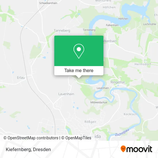 Карта Kiefernberg