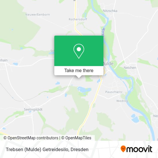 Карта Trebsen (Mulde) Getreidesilo