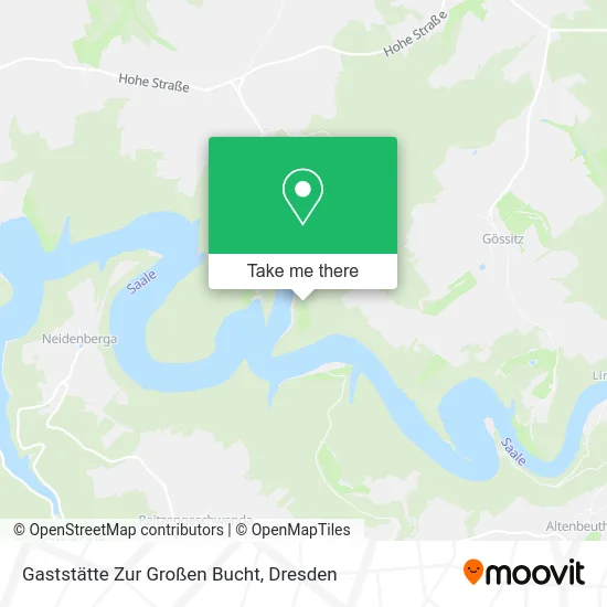 Карта Gaststätte Zur Großen Bucht