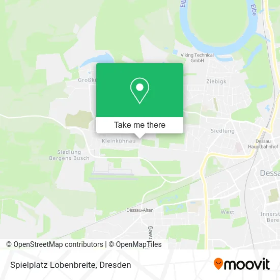 Карта Spielplatz Lobenbreite