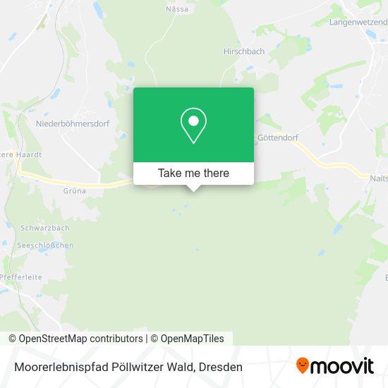 Карта Moorerlebnispfad Pöllwitzer Wald