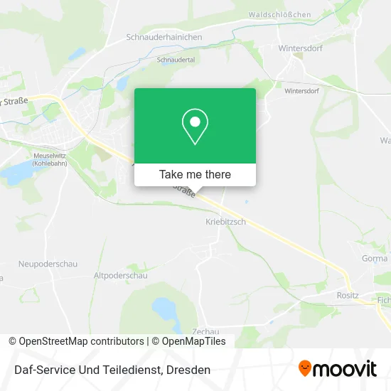 Карта Daf-Service Und Teiledienst