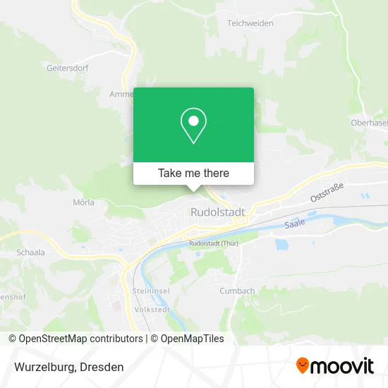 Wurzelburg map