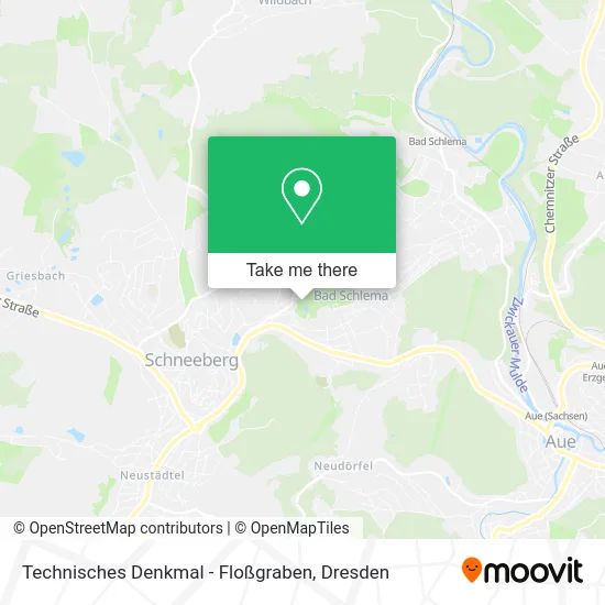 Карта Technisches Denkmal - Floßgraben