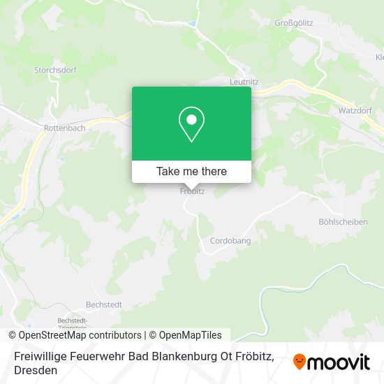 Карта Freiwillige Feuerwehr Bad Blankenburg Ot Fröbitz