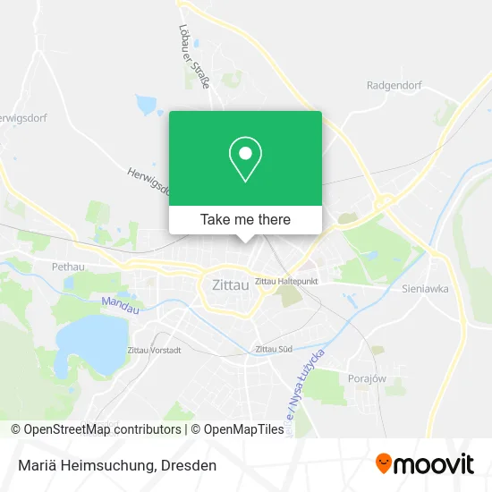 Карта Mariä Heimsuchung