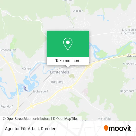 Карта Agentur Für Arbeit
