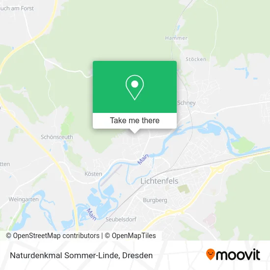 Карта Naturdenkmal Sommer-Linde