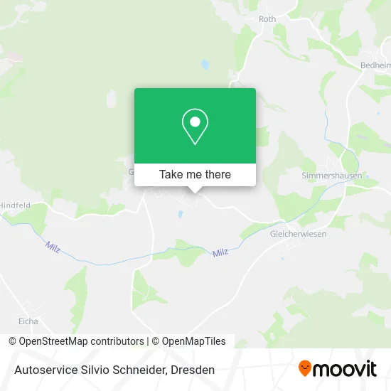 Карта Autoservice Silvio Schneider