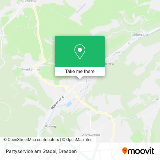 Карта Partyservice am Stadel